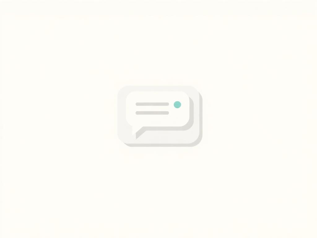 Illustration of a contained assistant chat bubble inside a boundary